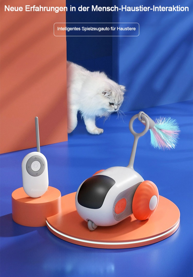 Interaktives ferngesteuertes elektrisches Haustier-Schwerkraftauto in Aktion