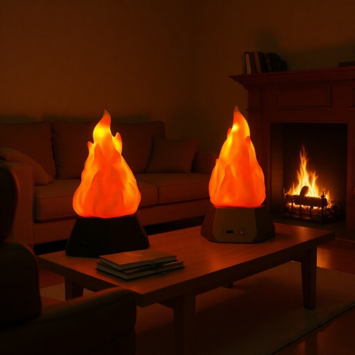 Sichere Flammenlampe für Kinderzimmer