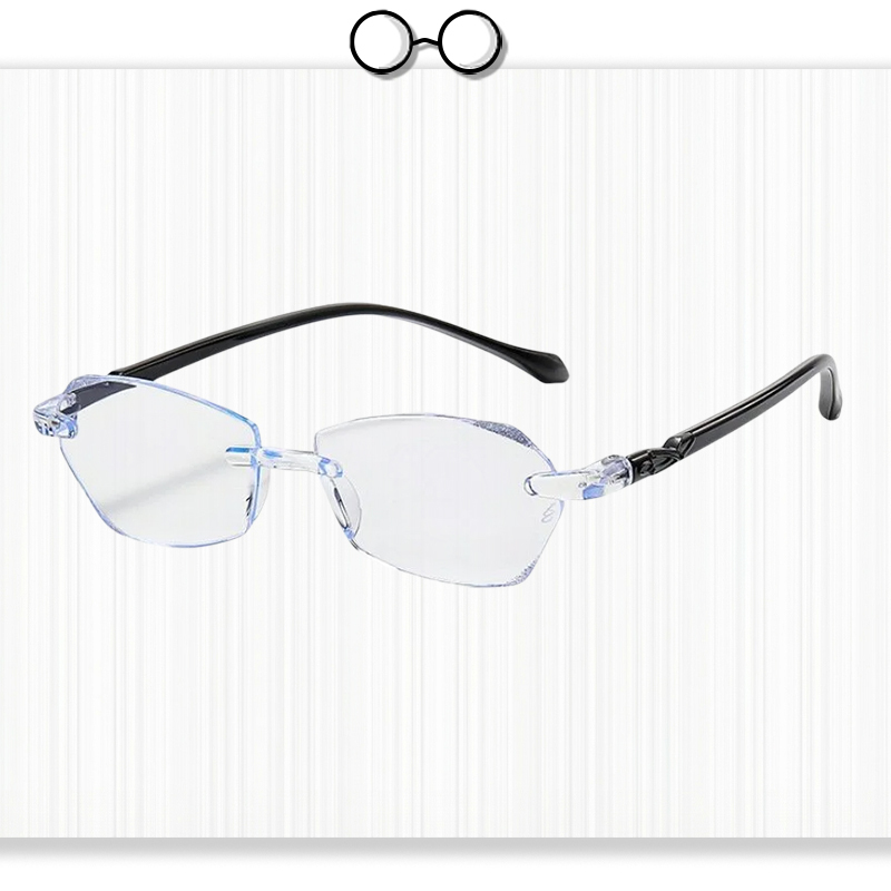 HD Frameless Blue Light Blocking Reading Glasses