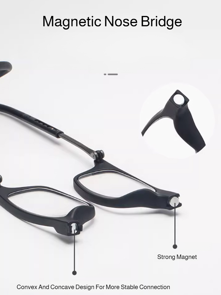 Magnetic Neck-Hanging Anti-Lost Reading Glasses for Eye Protection
