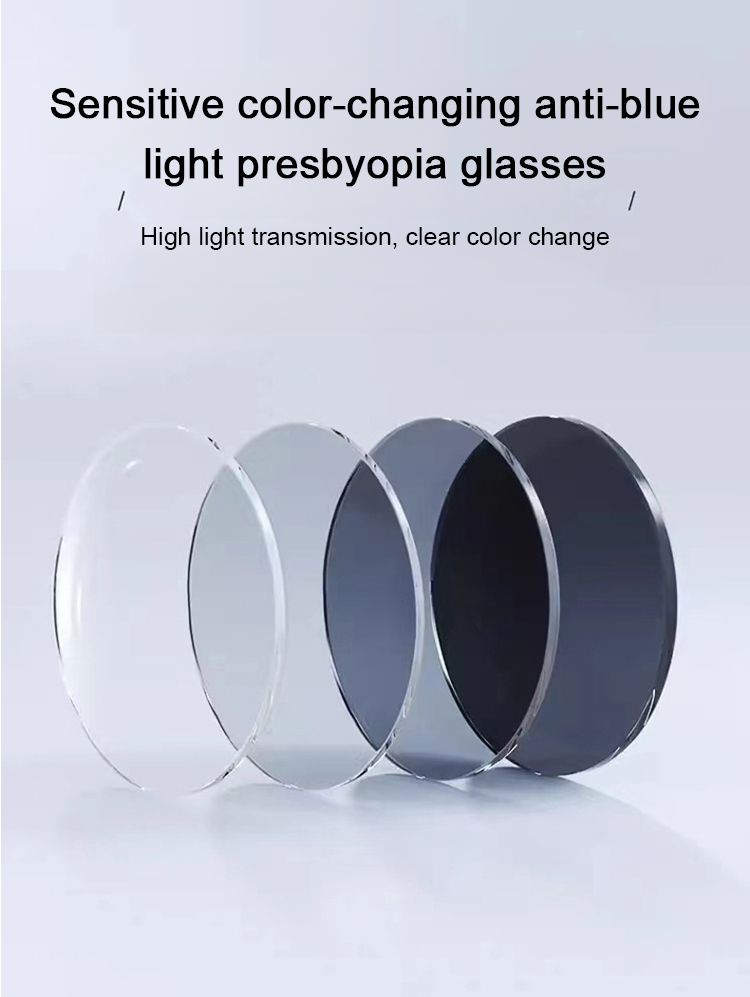 Flexible temple arms on semi-rimless glasses