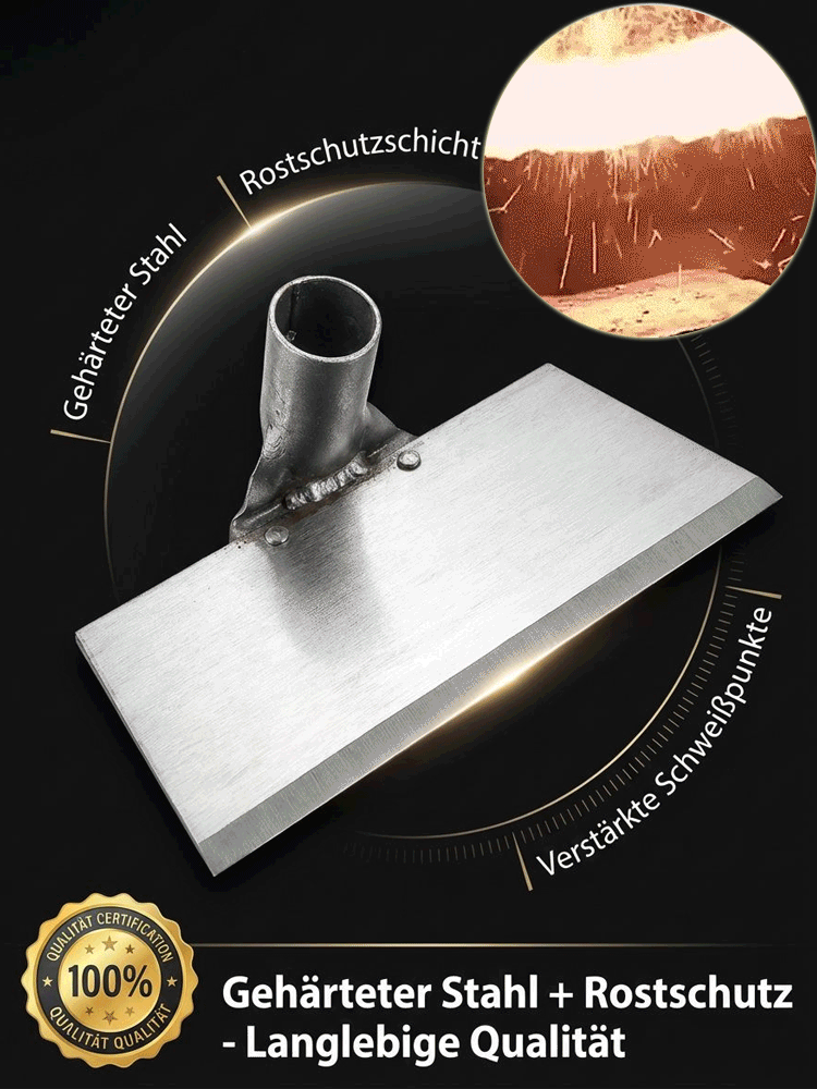 🏆 Goldmedaille der Münchner Messe | 3-in-1 Unkraut- und Bodenlockerer aus Hochkohlenstoffstahl nach TÜV-Standard [Heute 50% Rabatt + Ersatzklinge gratis]