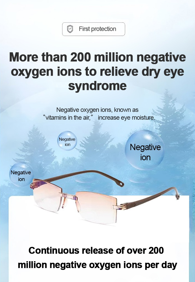 Blue light blocking reading glasses for digital screens