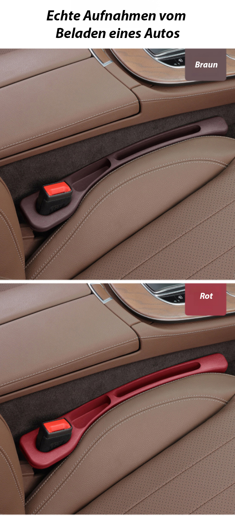 Hochwertiges Material der Autositz-Spaltaufbewahrungsleiste