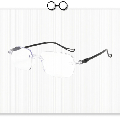 Lightweight Blue Light Blocking Progressive Reading Glasses for Seniors