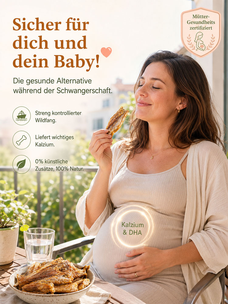 [1 kaufen, 1 geschenkt]Knuspriger Premium Fischsnack | Wildfang Pazifik, Ofengebacken statt frittiert, Protein- und Kalziumbombe, Low-Fat 🐟