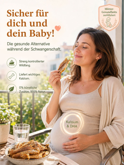 [1 kaufen, 1 geschenkt]Knuspriger Premium Fischsnack | Wildfang Pazifik, Ofengebacken statt frittiert, Protein- und Kalziumbombe, Low-Fat 🐟