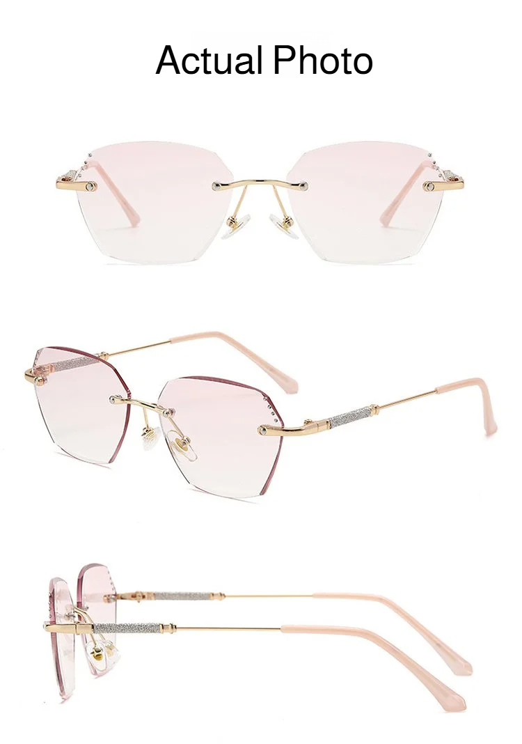 Comfortable and stylish diamond reading glasses