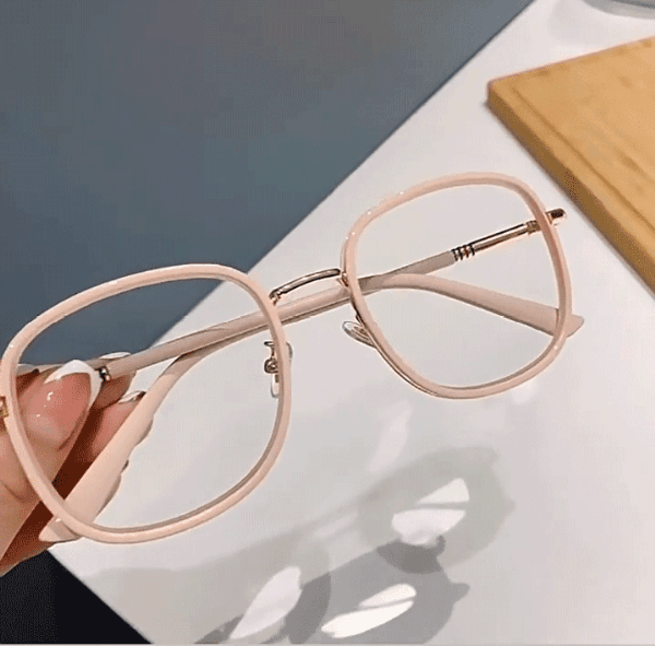 Close-up of Dual Focus Smart Glasses Frame