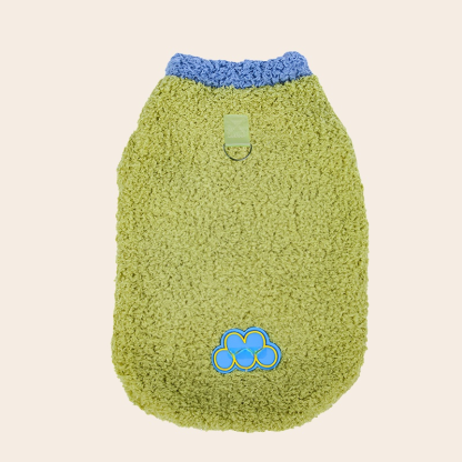Pullover-Haustierweste aus Wolkenflausch mit Futter