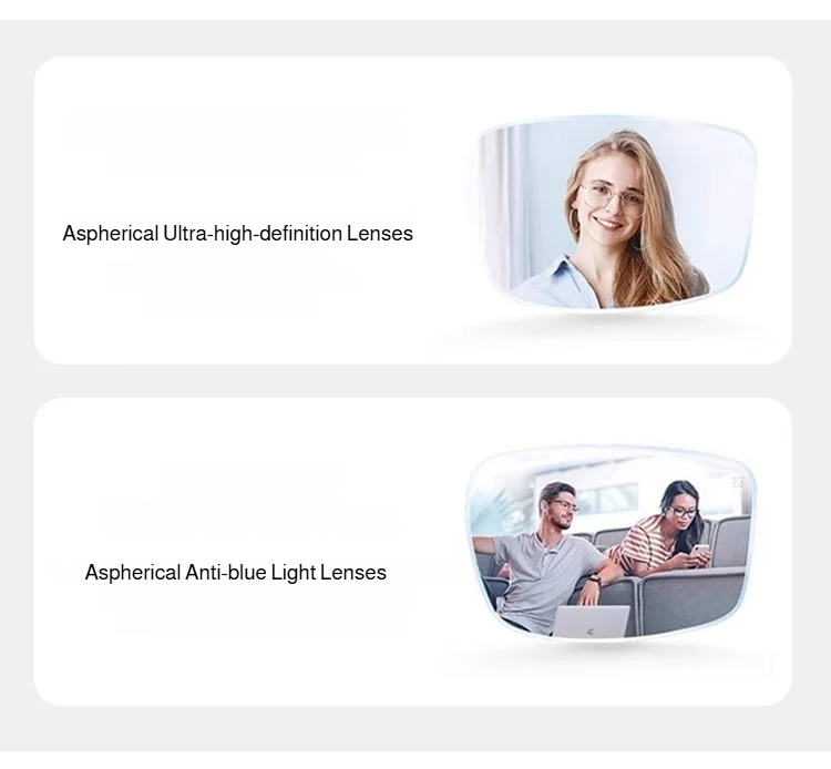 Men's and women's vintage oval reading glasses