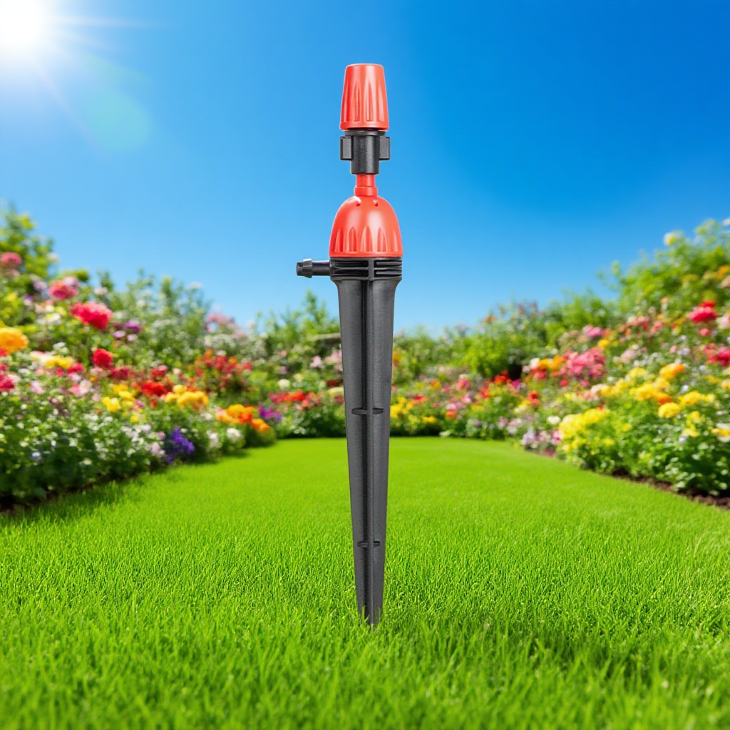 Rociador de jardín multifuncional: pulverización y riego en un solo aparato