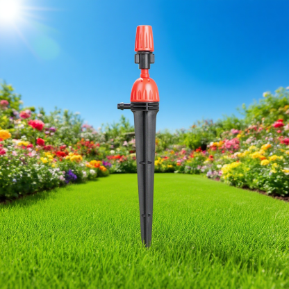 Rociador de jardín multifuncional: pulverización y riego en un solo aparato