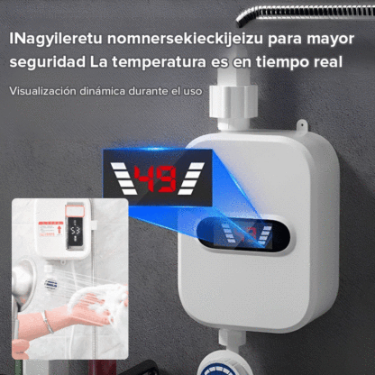 Calentador de agua eléctrico de bajo consumo que se calienta en 1 segundos ⏱️⚡♨️; instalación sencilla 🛠️, sin necesidad de contratar a un técnico 🚫👨‍🔧