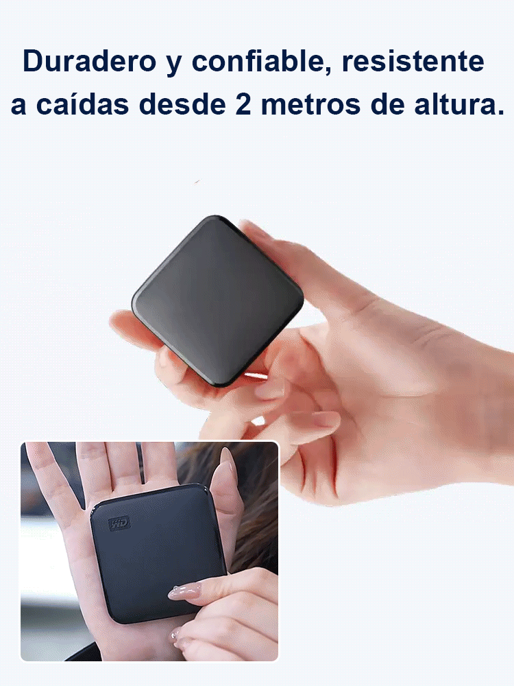 ¡Calidad profesional! 💼 Disco duro portátil USB 3.0 de primera línea. 🌟