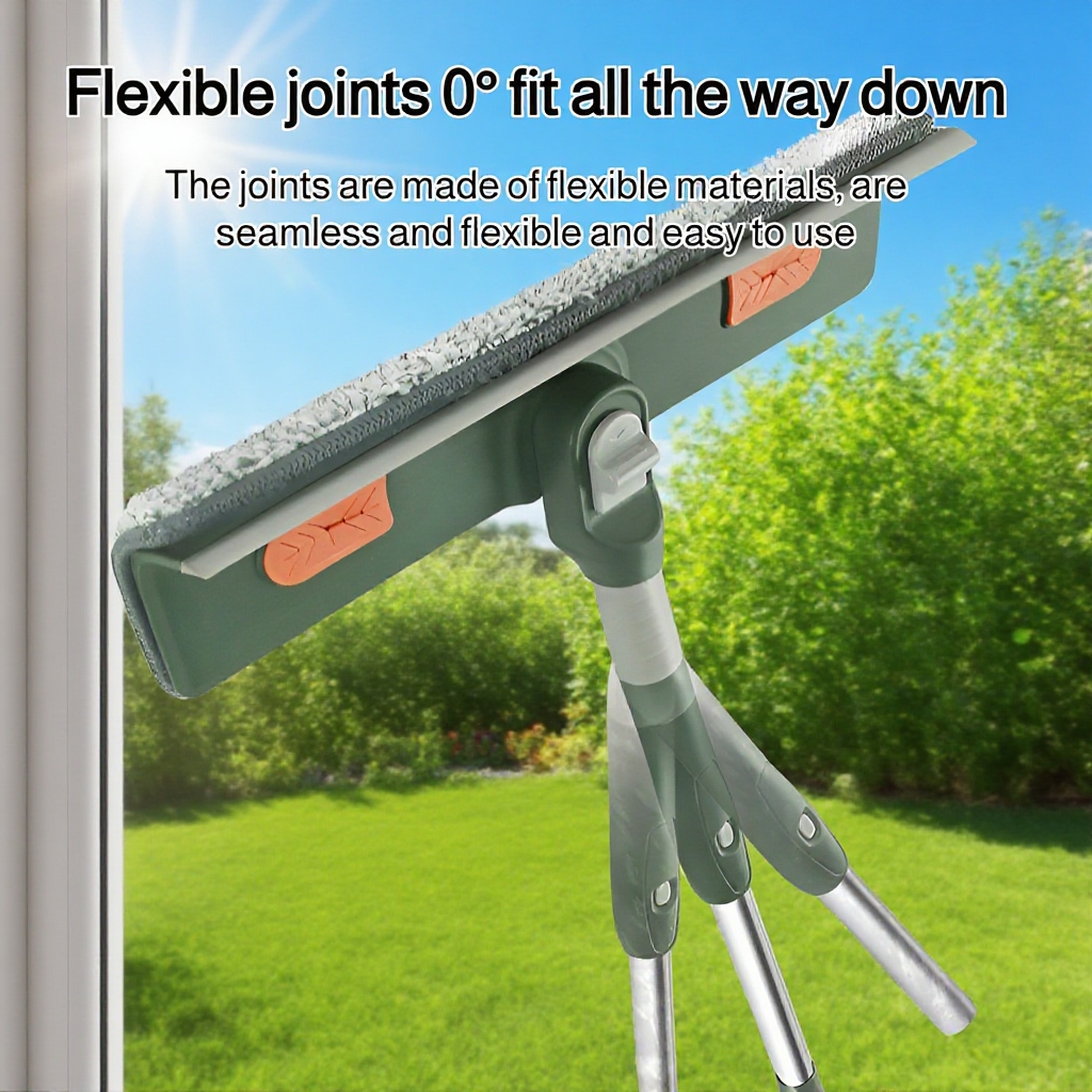 Limpiador de ventanas extensible para uso doméstico