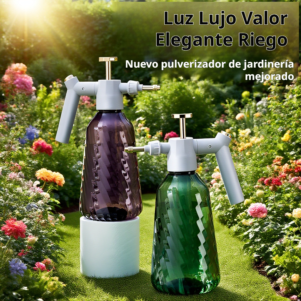 Pulverizador de agua portátil para jardinería doméstica