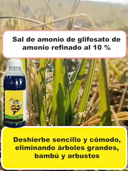 ⚡Herbicida Potente Rinde 750m²: Elimina Raíz y Semilla, Efecto en 3 Horas, 3 Años Sin Maleza, Seguro para Cultivos y Animales 🌿
