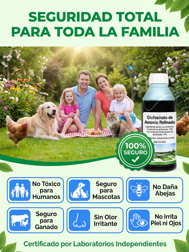 ¡El más nuevo herbicida biológico y ecológico de 2026 que combate malezas de manera específica! 🌿 ¡Efecto visible en solo 3 horas y disfruta de 3 años libres de malezas con una sola aplicación! 🚫🌱