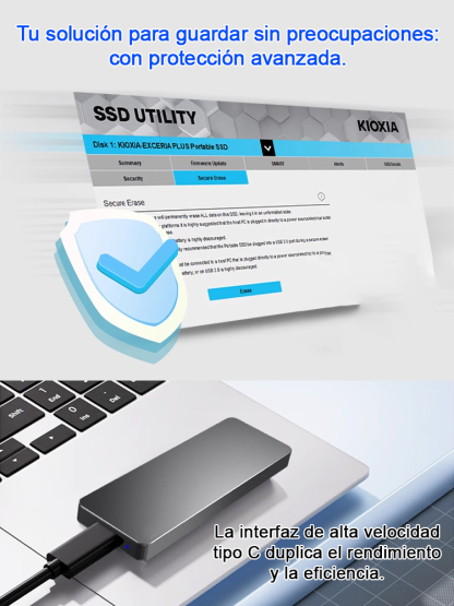 ¡Nivel Profesional! 💼 Disco Duro Portátil USB4.0 Gen3 de Gama Alta. 🌟