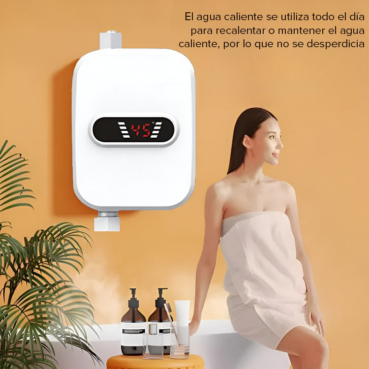Calentador de agua eléctrico de bajo consumo que se calienta en 1 segundos ⏱️⚡♨️; instalación sencilla 🛠️, sin necesidad de contratar a un técnico 🚫👨‍🔧