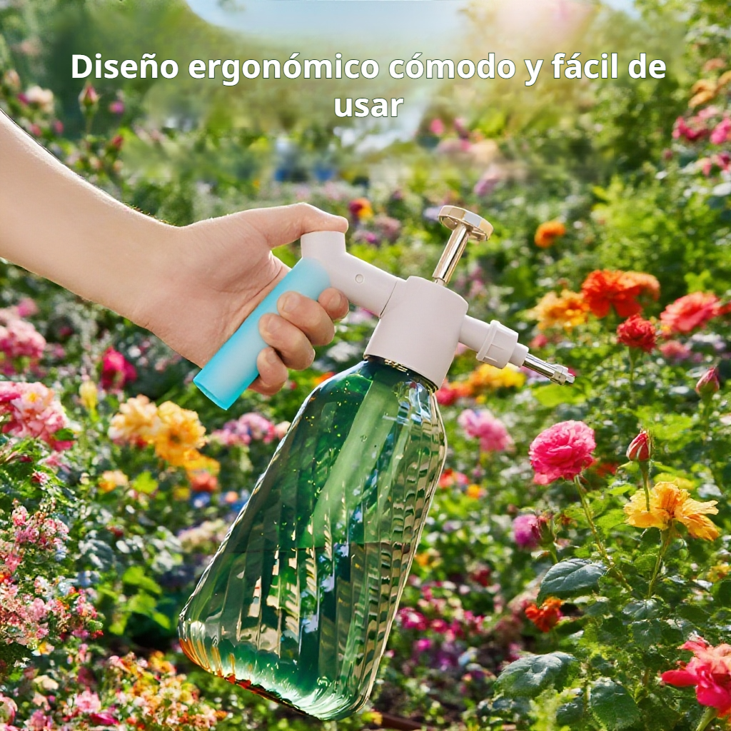 Pulverizador de agua portátil para jardinería doméstica