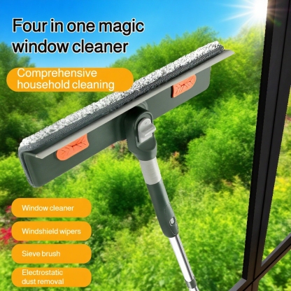 Limpiador de ventanas extensible para uso doméstico