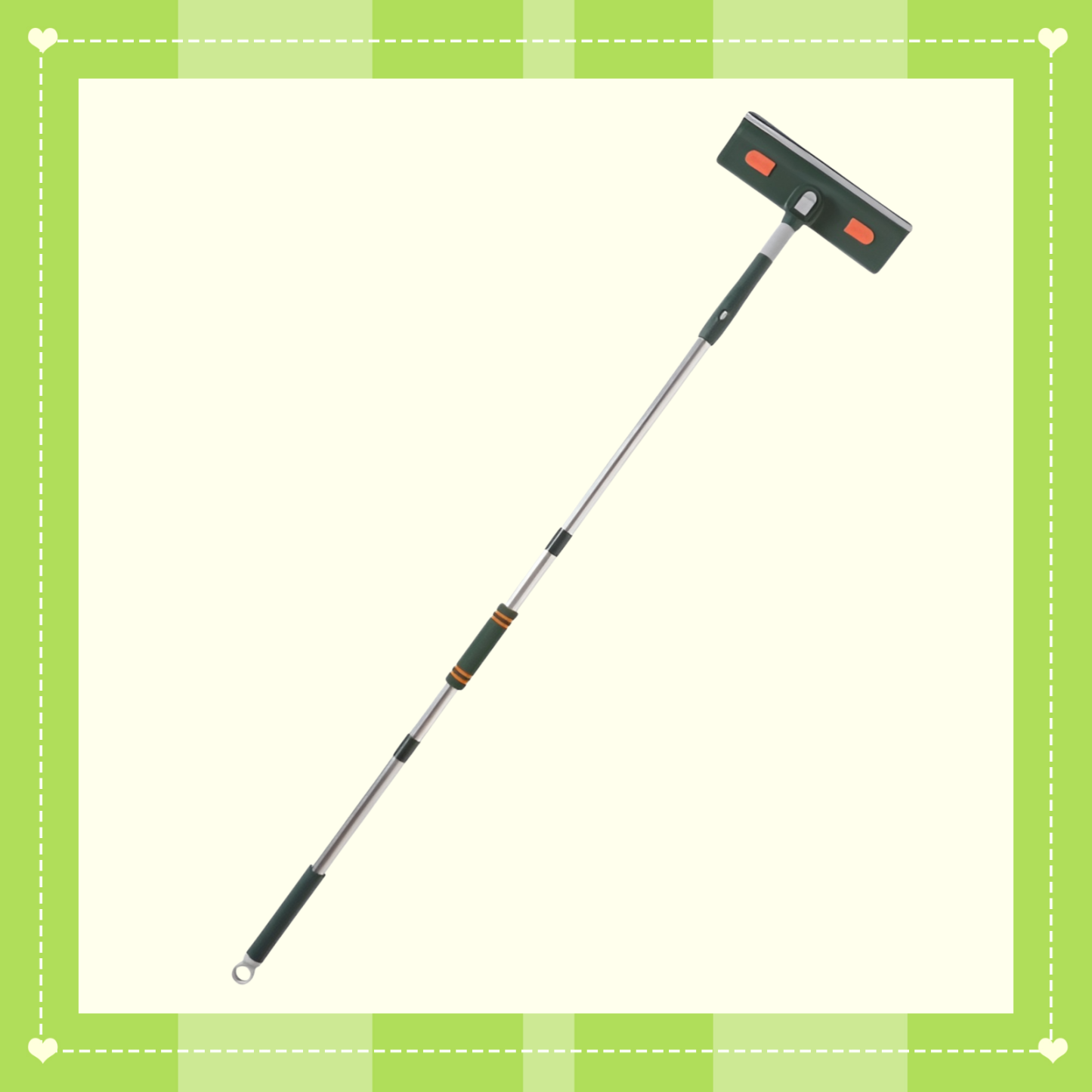 Limpiador de ventanas extensible para uso doméstico