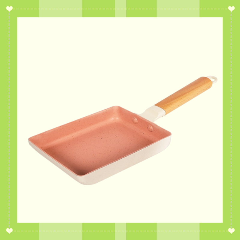 Sartén cuadrado de piedra Maifan antiadherente