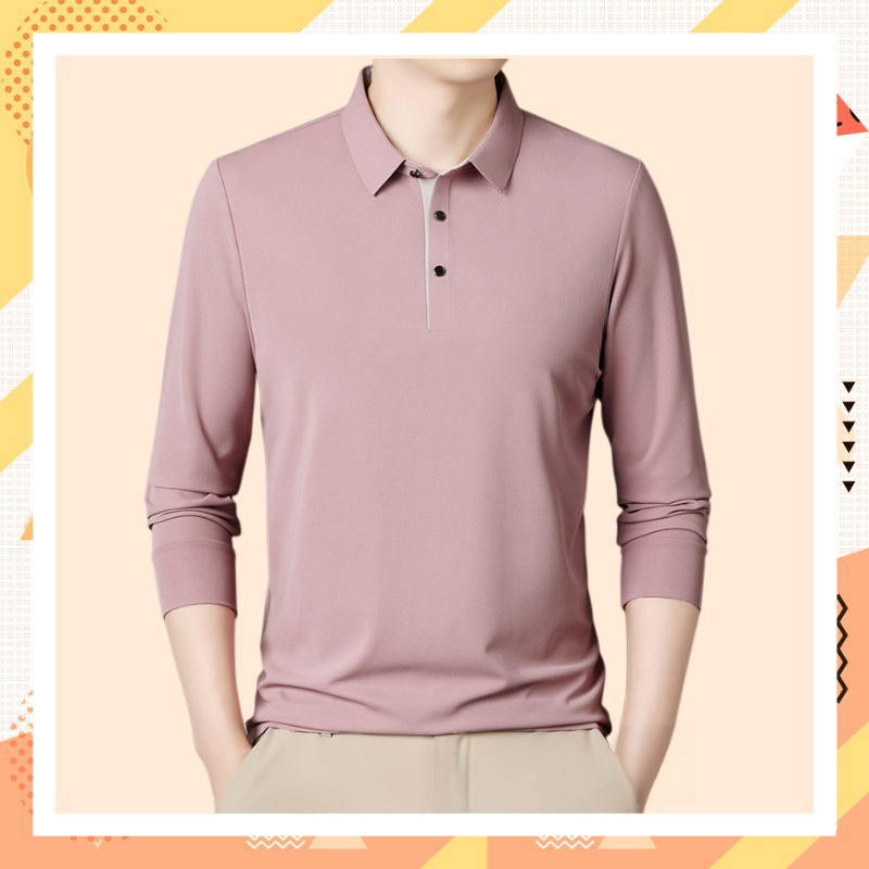 Camisa Polo de Negocios para Hombre a la Moda