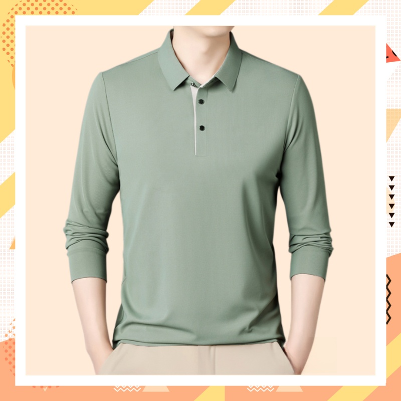Camisa Polo de Negocios para Hombre a la Moda