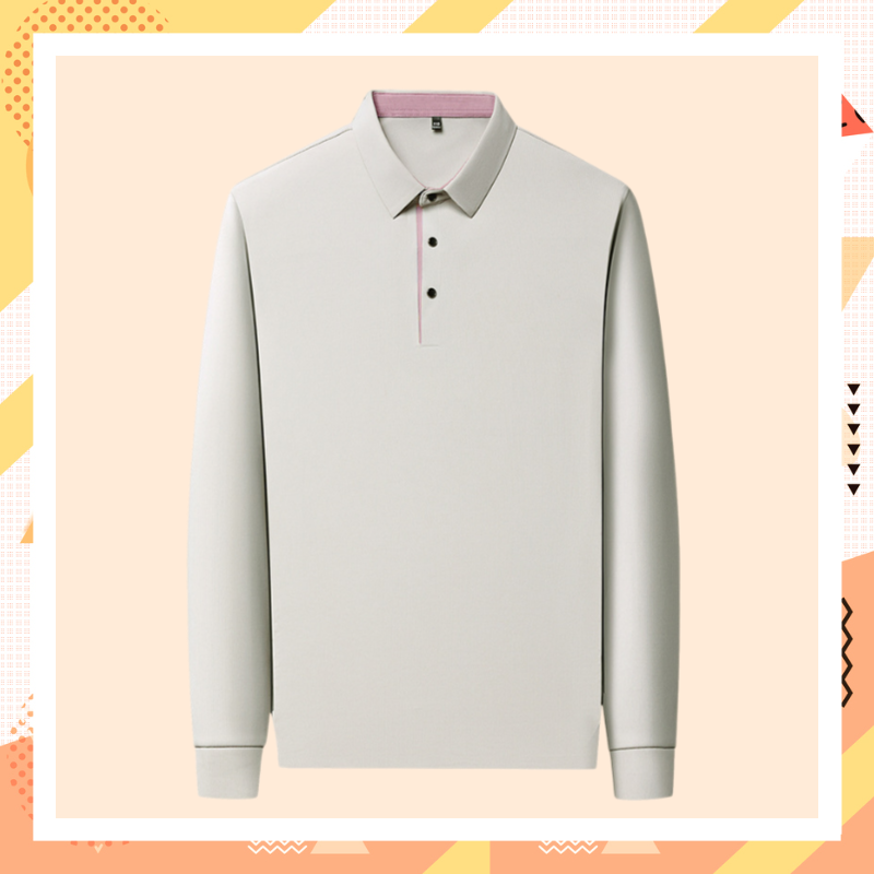 Camisa Polo de Negocios para Hombre a la Moda