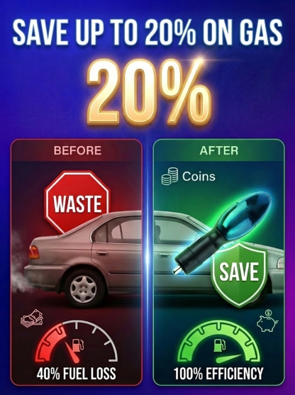 Revolutionary 2026 Fuel Saver – Up to 50% less fuel consumption, simply plug and play.