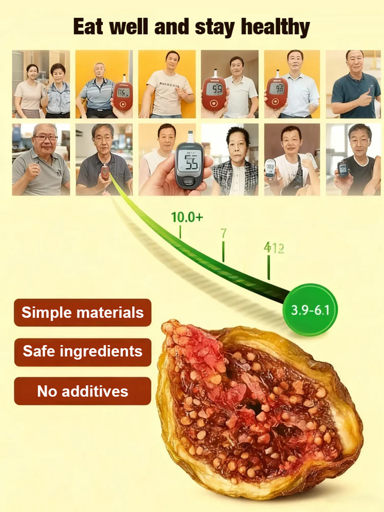 【Jumbo Pack】Soft, Chewy & Naturally Sweet "Honey-Sweet Core" Dried Figs ❤ All-Natural & Low Calorie