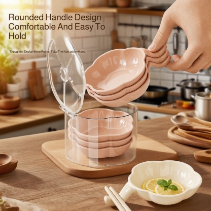 With organizer Dipping saucer Seasoning high value Exquisite and beautiful Multipurpose Multiscene a