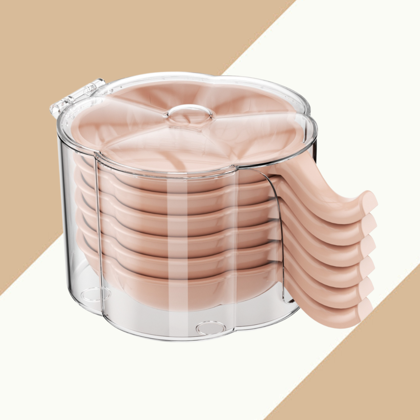 With organizer Dipping saucer Seasoning high value Exquisite and beautiful Multipurpose Multiscene a