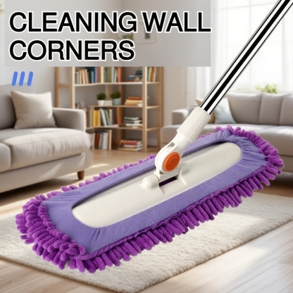 Mopping wooden floors Mop Mop Clean Wide coverage Vacuuming Ceramic tile Household mop No scratches 