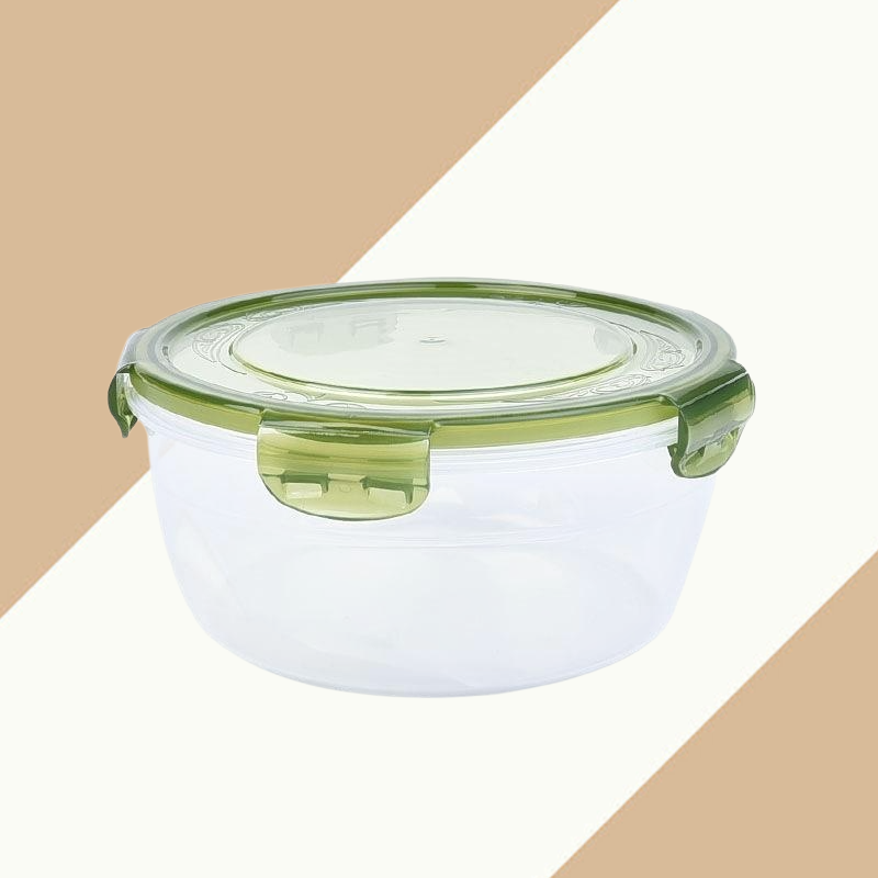 Fresh-keeping box plastic microwave sealed box heating lid fruit lunch box special refrigerator stal
