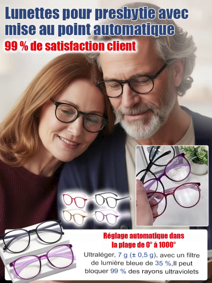 Lunettes Photochromiques Sans Ordonnance : Focale Variable 0.1s & Anti-Éblouissement