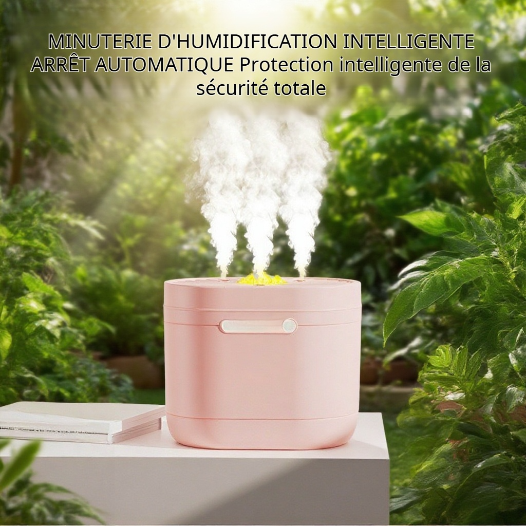 Humidificateur de bureau coloré pour petite chambre à coucher