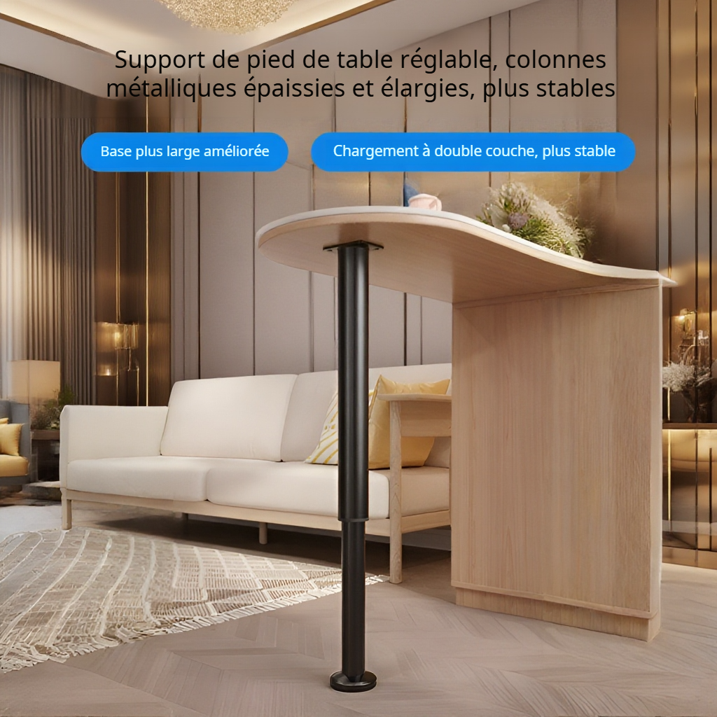  Base de table basse et pieds pour télévision
