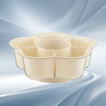  Plateau à compartiments rotatif pour hot pot, panier égouttoir domestique, pratique pour la cuisine