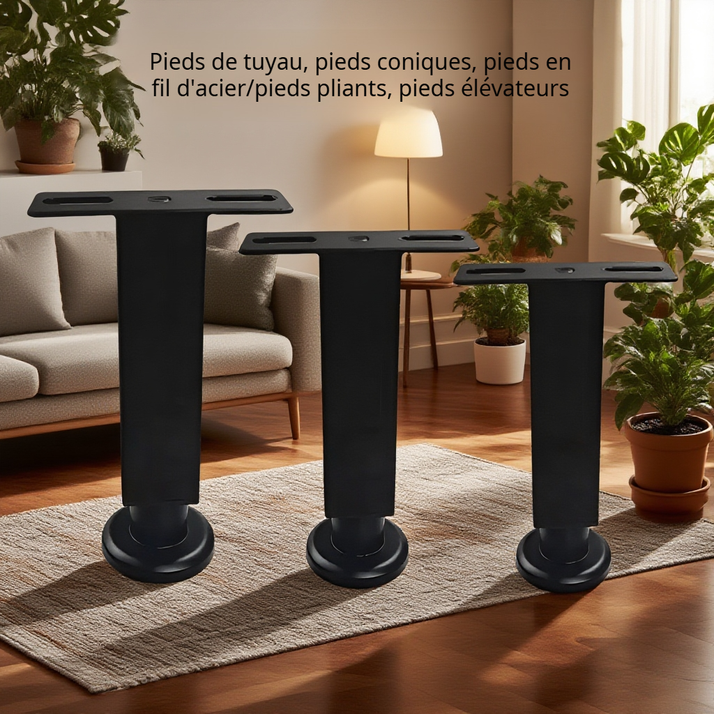  Base de table basse et pieds pour télévision