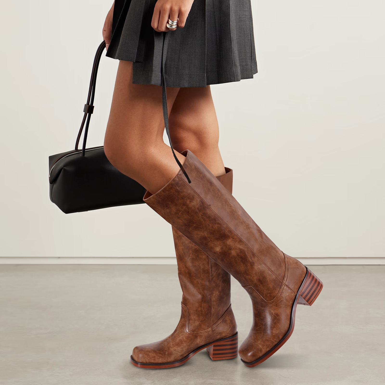 Banana Knee High Boots 