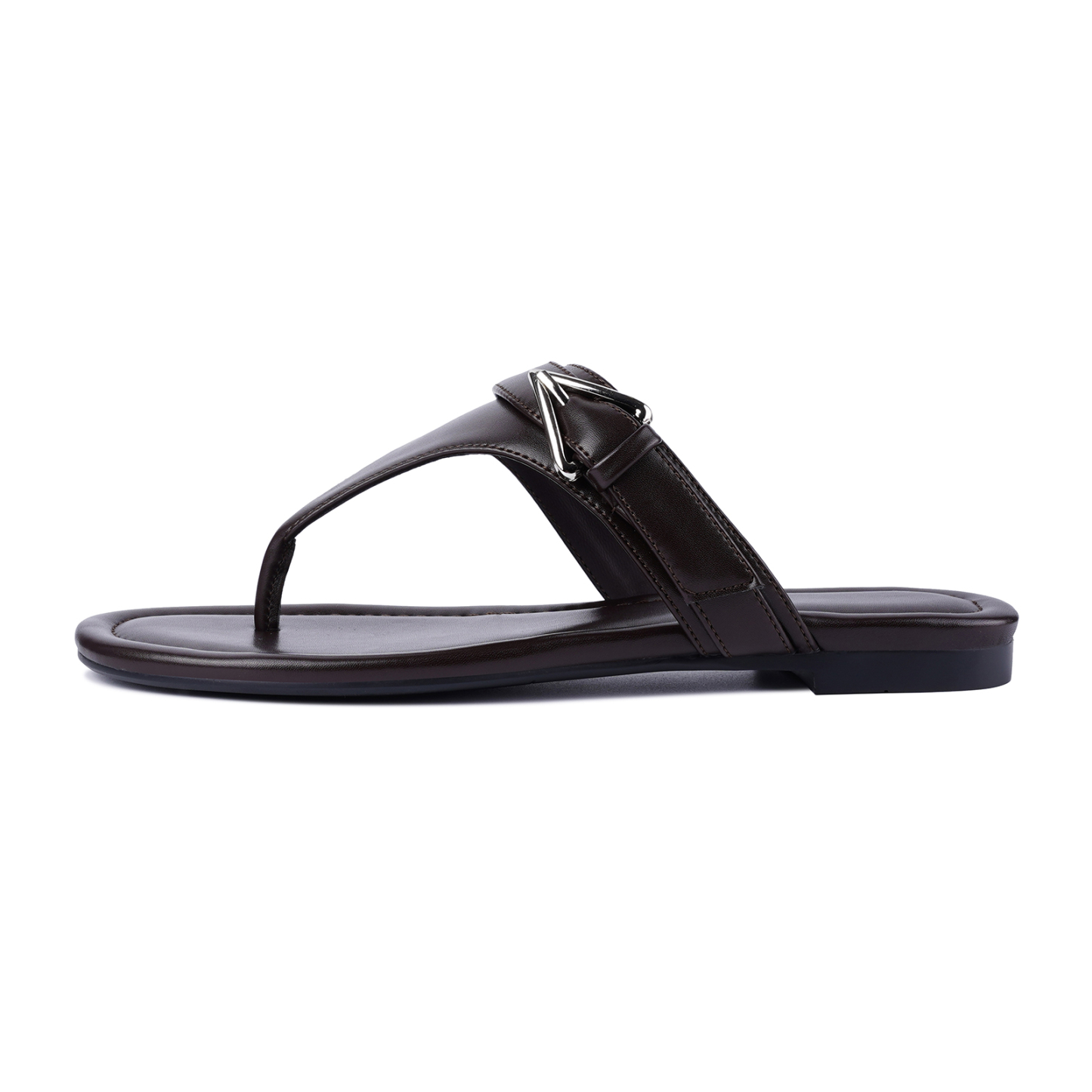 Women's Thong Sandals Flip Flop Slip On Buckle Flat Sandals