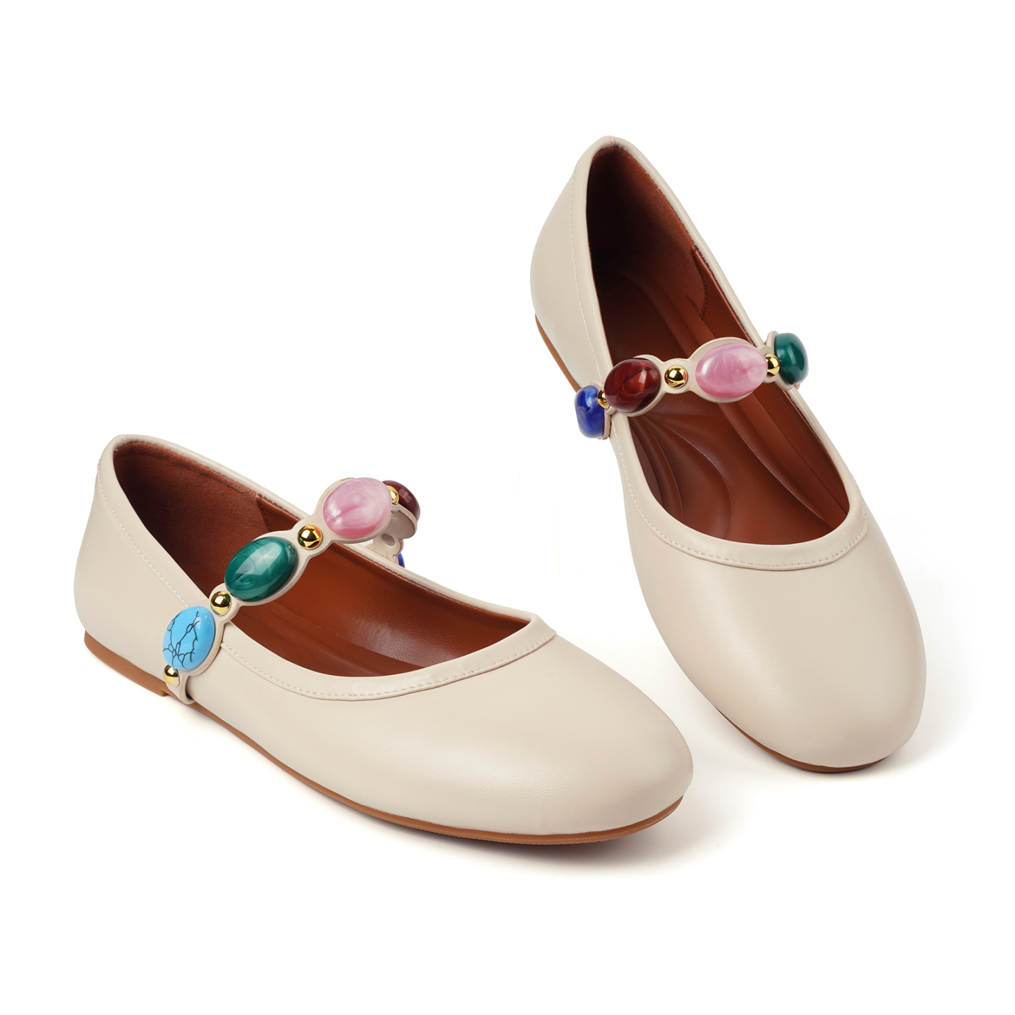 Gemstones Ballet Flats 