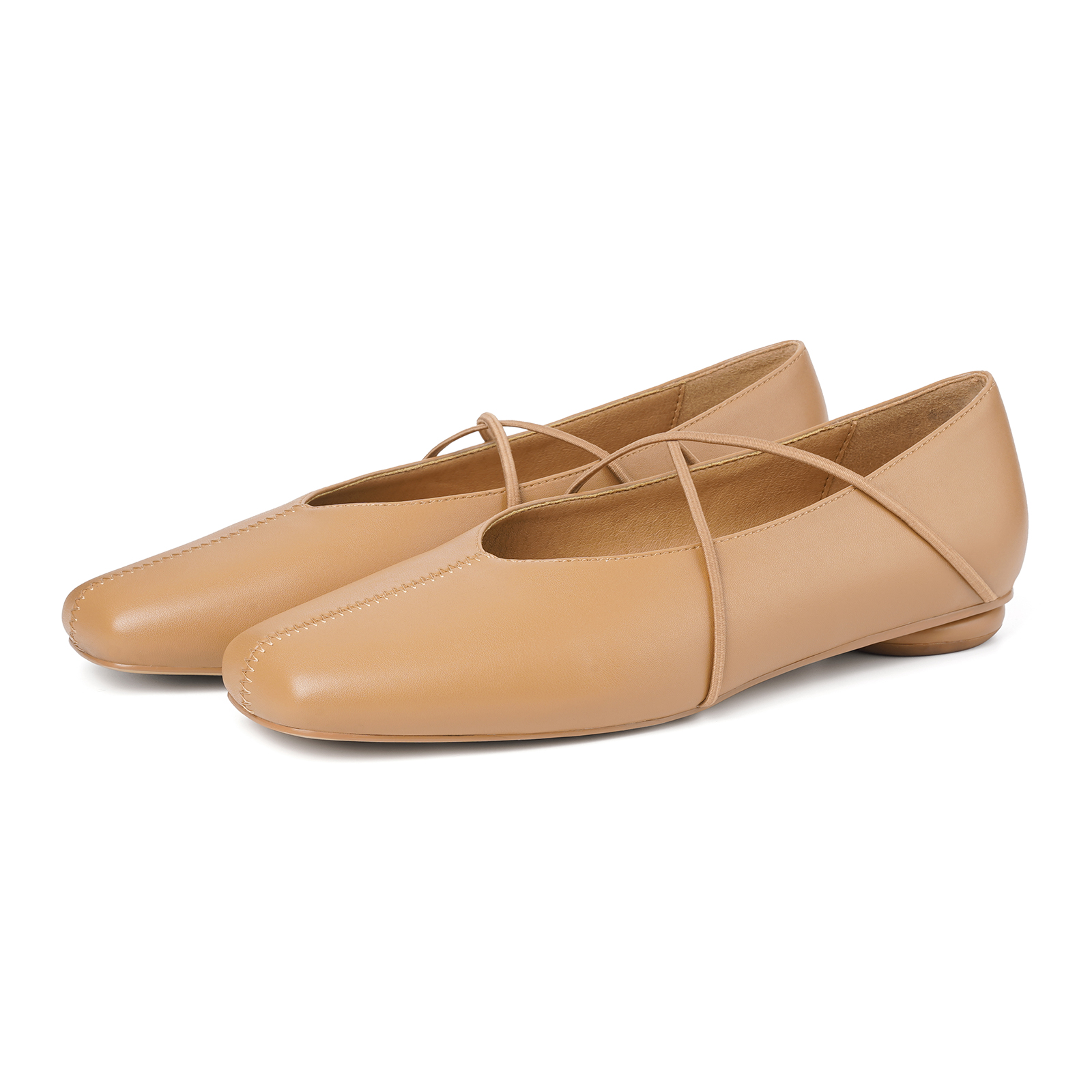 Criss-Cross Straps Ballet Flats