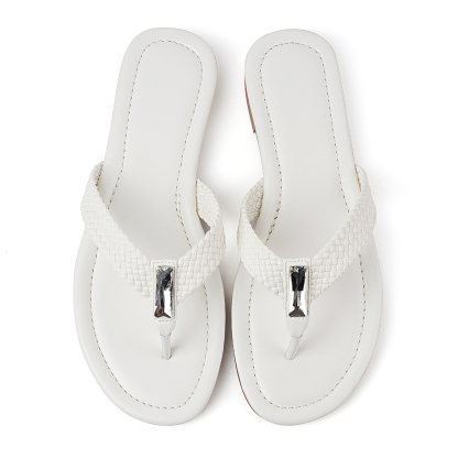 Woven Thong Sandals