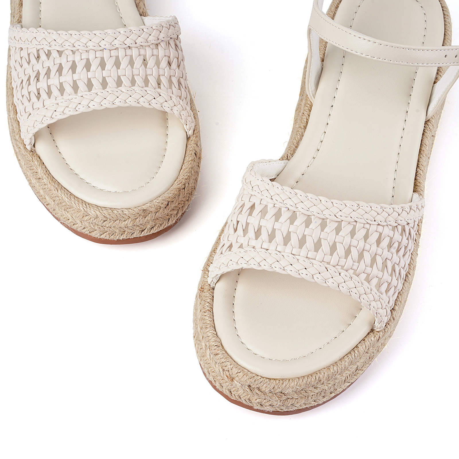 Women's Boho Espadrille Raffia Wedge Platform Sandals Woven Sandals