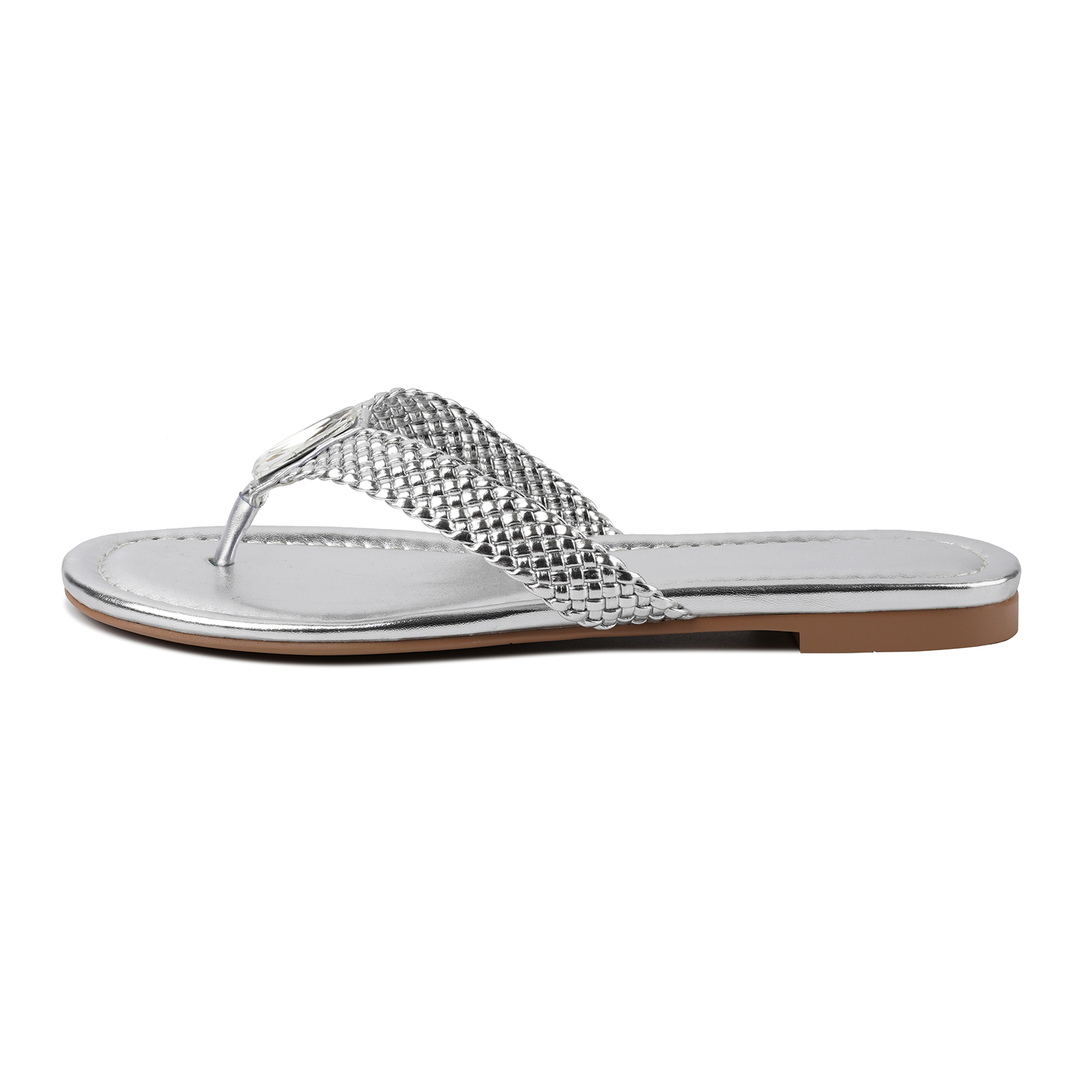 Woven Thong Sandals